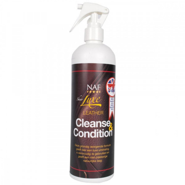 NAF Sheer Luxe Leather Cleanse & Condition - 500ml